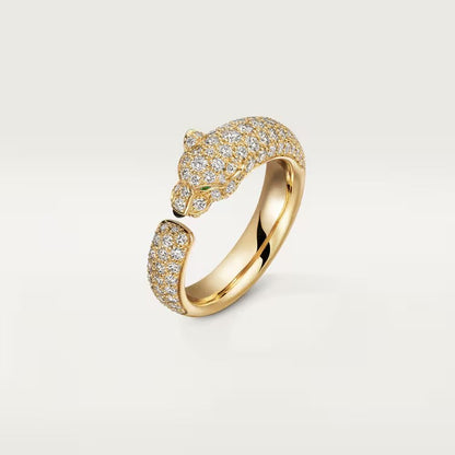 [CharmAmor]PANTHERE FULL DIAMOND SMALL RING