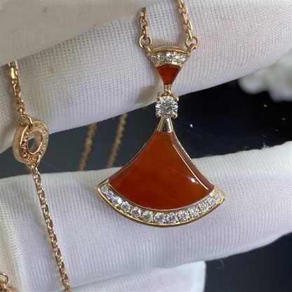 [CharmAmor]DREAM NECKLACE CARNELIAN DIAMOND