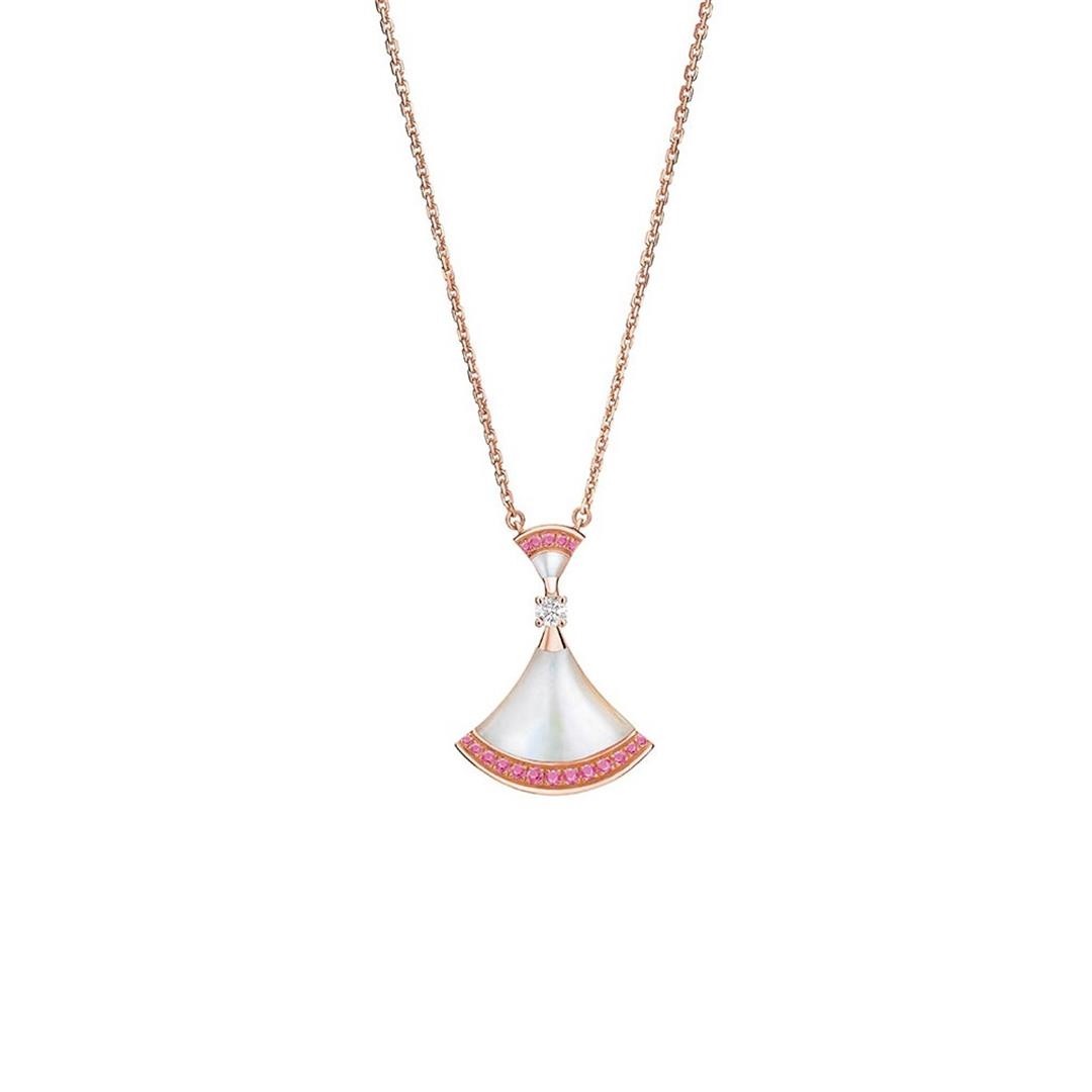 [CharmAmor]DREAM NECKLACE MOP PINK DIAMOND