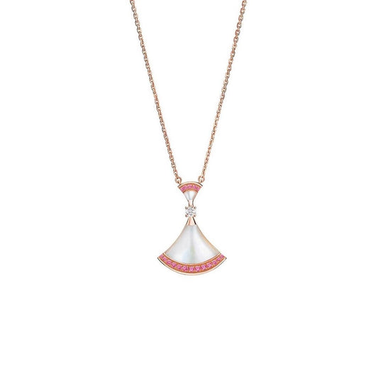 [CharmAmor]DREAM NECKLACE MOP PINK DIAMOND