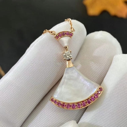 [CharmAmor]DREAM NECKLACE MOP PINK DIAMOND