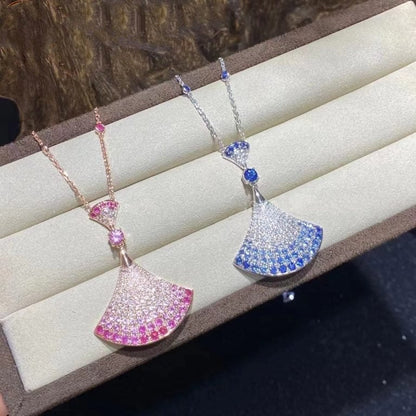 [CharmAmor]DREAM NECKLACK DIAMOND PINK GOLD
