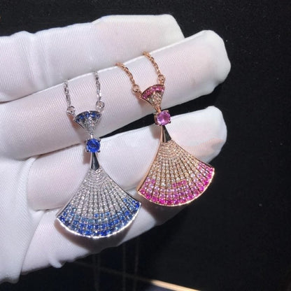 [CharmAmor]DREAM NECKLACK DIAMOND PINK GOLD