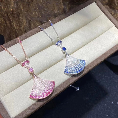 [CharmAmor]DREAM NECKLACE AGATE SILVER DIAMOND