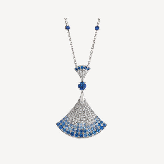 [CharmAmor]DREAM NECKLACE AGATE SILVER DIAMOND