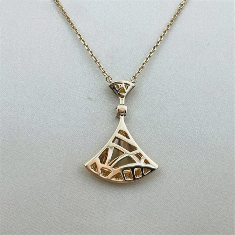 [CharmAmor]DREAM NECKLACE PINK GOLD DIAMOND