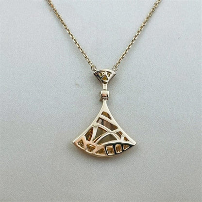 [CharmAmor]DREAM NECKLACE PINK GOLD DIAMOND