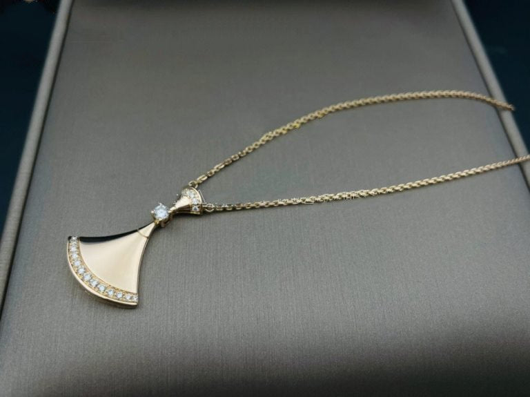 [CharmAmor]DREAM NECKLACE PINK GOLD DIAMOND