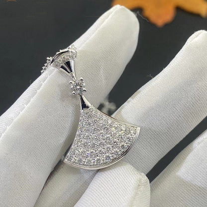 [CharmAmor]DREAM NECKLACE SILVER FULL DIAMOND