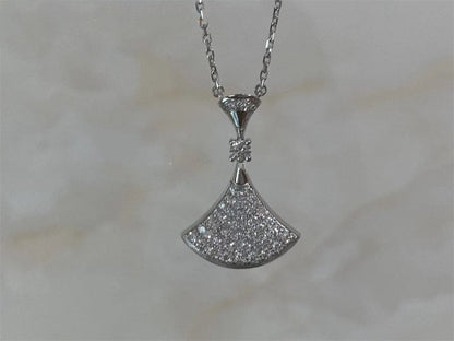 [CharmAmor]DREAM NECKLACE SILVER FULL DIAMOND