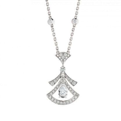[CharmAmor]DREAM NECKLACE WHITE DIAMOND SILVER