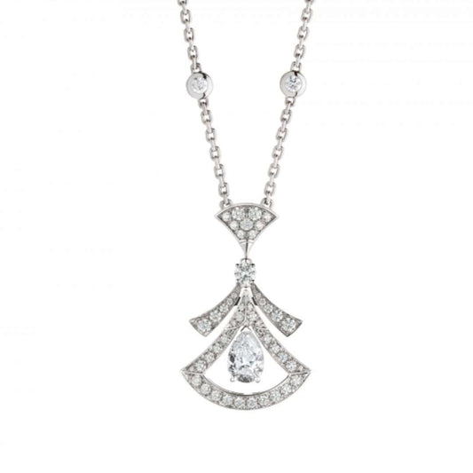 [CharmAmor]DREAM NECKLACE WHITE DIAMOND SILVER