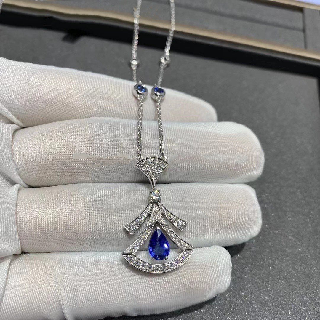 [CharmAmor]DREAM NECKLACE AGATE DIAMOND SILVER