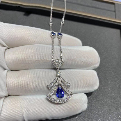 [CharmAmor]DREAM NECKLACE AGATE DIAMOND SILVER