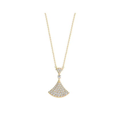 [CharmAmor]DREAM NECKLACE GOLD FULL DIAMOND