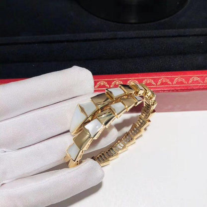 [CharmAmor]SERPENTI BRACELET MOP GOLD