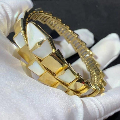 [CharmAmor]SERPENTI BRACELET MOP GOLD