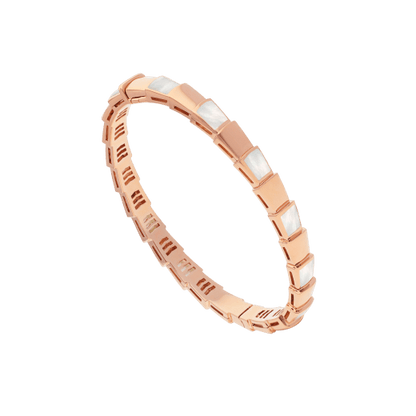 [CharmAmor]SERPENTI BRACELET PINK GOLD MOP