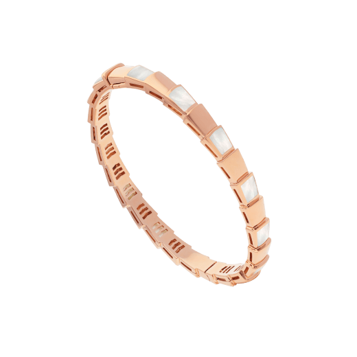 [CharmAmor]SERPENTI BRACELET PINK GOLD MOP