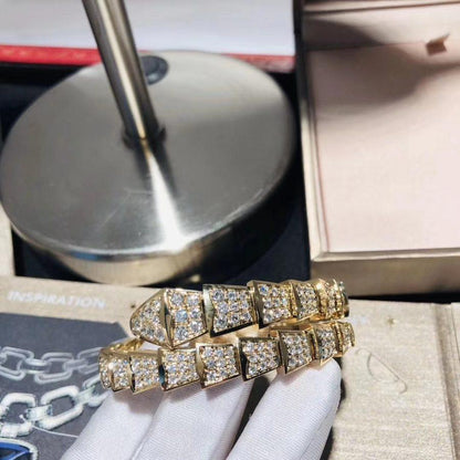 [CharmAmor]SERPENTI BRACELET 8MM GOLD DIAMOND