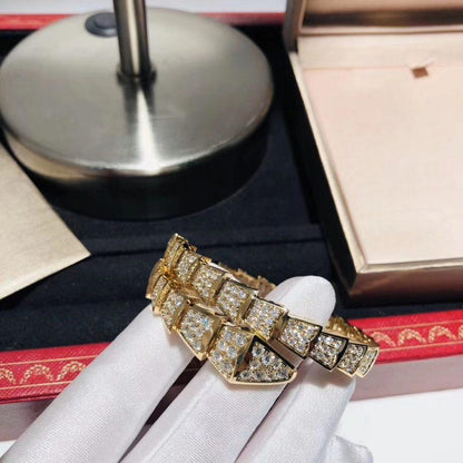 [CharmAmor]SERPENTI BRACELET 8MM GOLD DIAMOND