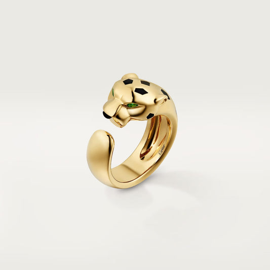 [CharmAmor]PANTHERE SPOTTED MEDIUM RING