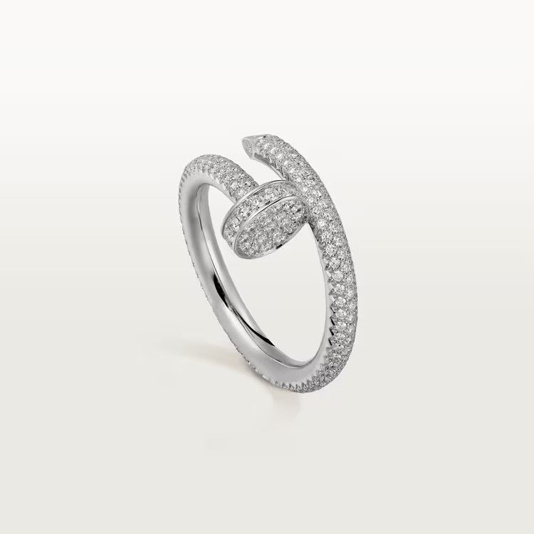[CharmAmor]JUSTE RING 2.6MM FULL DIAMOND