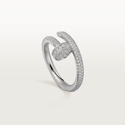 [CharmAmor]JUSTE RING 2.6MM FULL DIAMOND