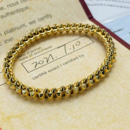 [CharmAmor]CLASH GOLD BRACELET