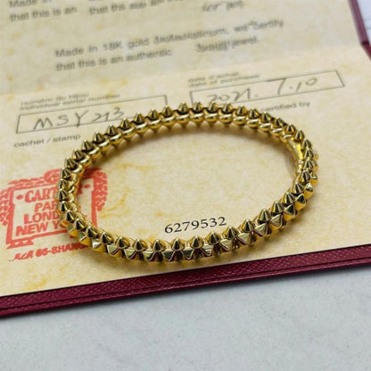 [CharmAmor]CLASH GOLD BRACELET