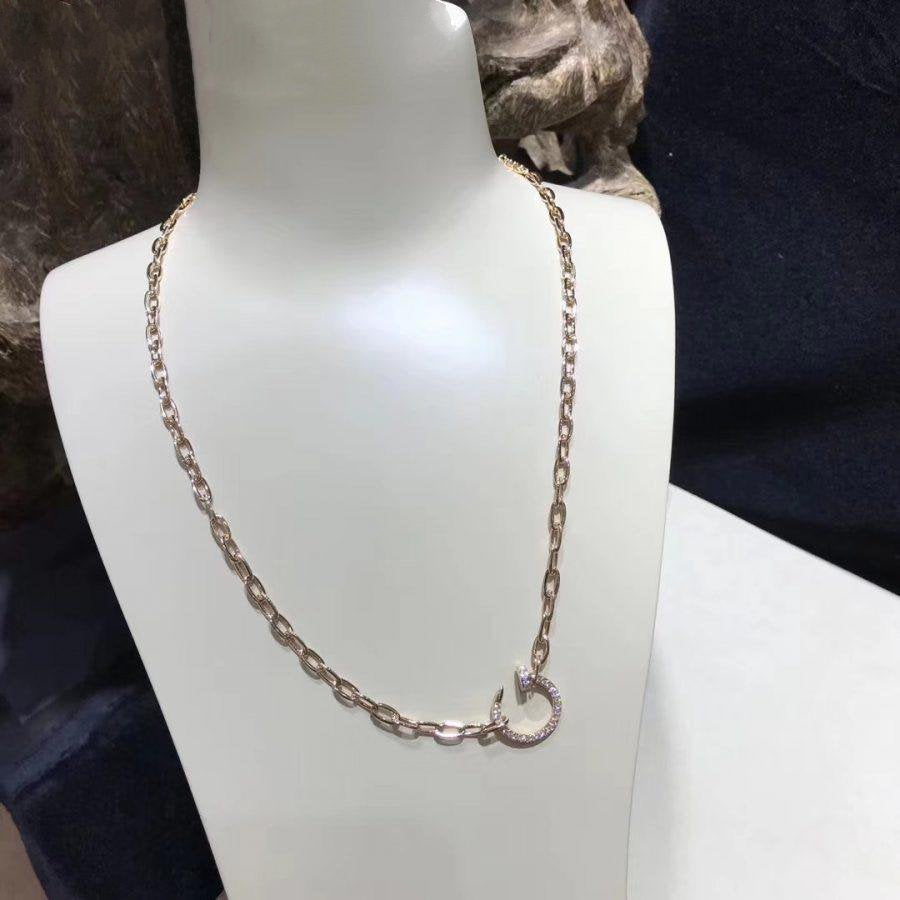 [CharmAmor]JUSTE NECKLACE FULL DIAMONDS