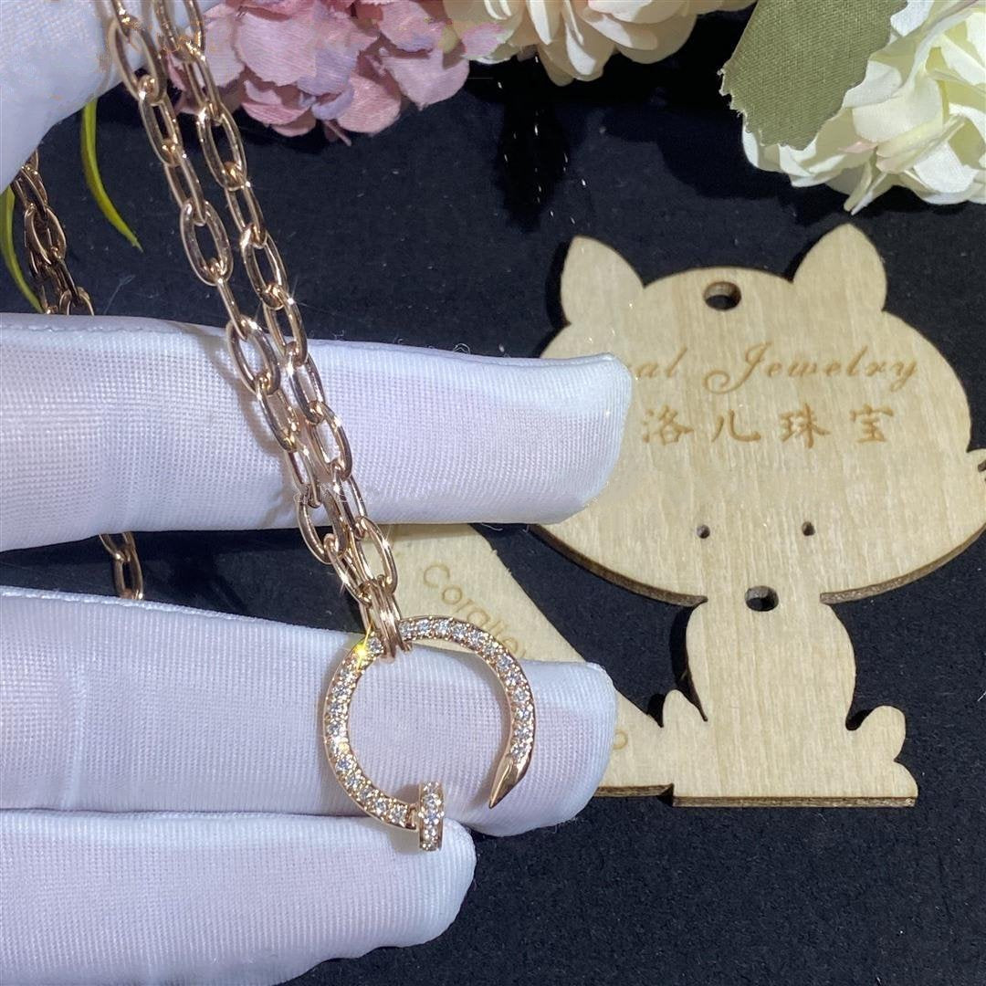 [CharmAmor]JUSTE NECKLACE FULL DIAMONDS