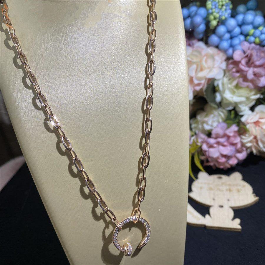 [CharmAmor]JUSTE NECKLACE DIAMONDS