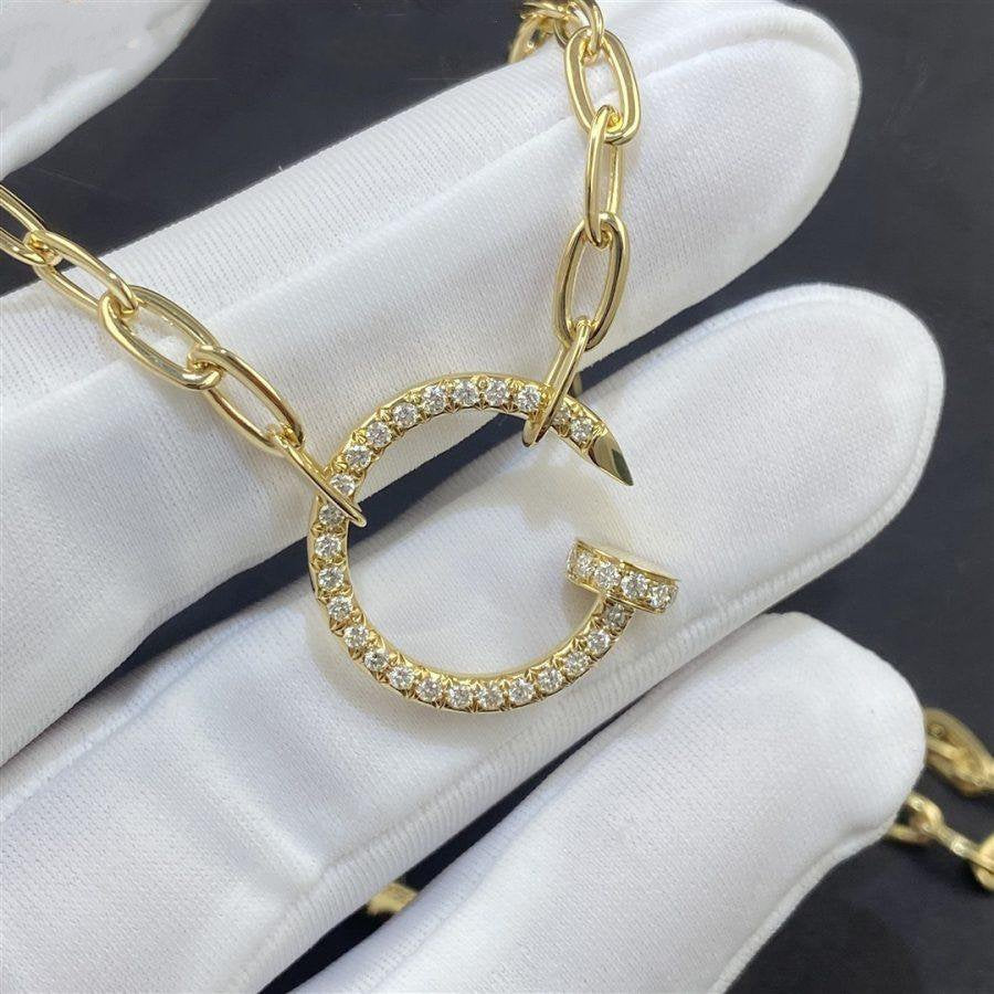 [CharmAmor]JUSTE NECKLACE FULL DIAMONDS