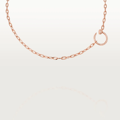 [CharmAmor]JUSTE NECKLACE FULL DIAMONDS