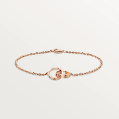 [CharmAmor]LOVE BRACELET DOUBLE RING