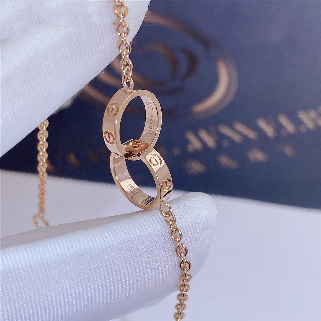 [CharmAmor]LOVE BRACELET DOUBLE RING