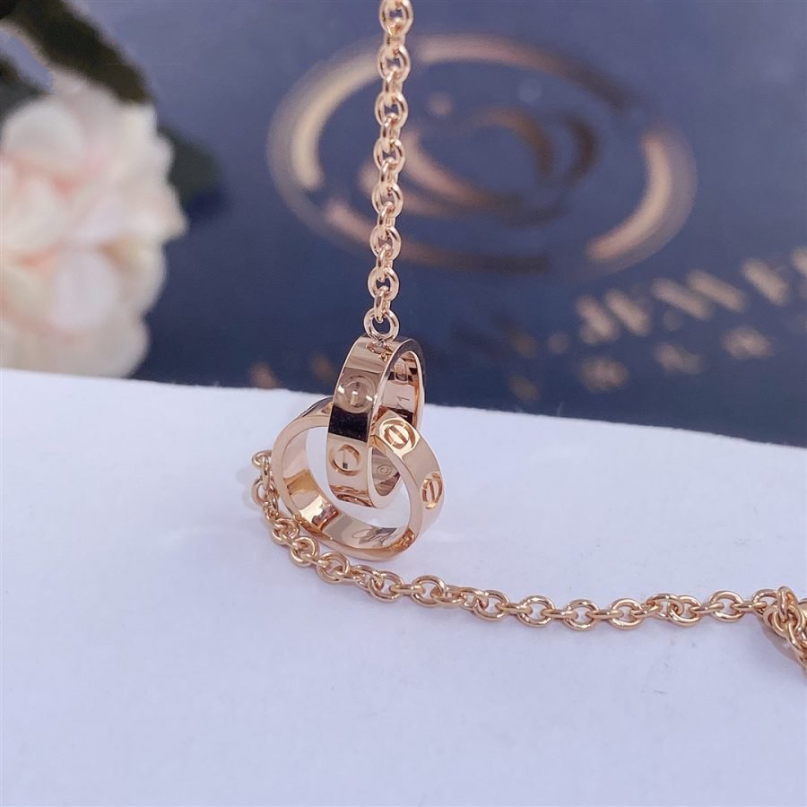 [CharmAmor]LOVE BRACELET DOUBLE RING