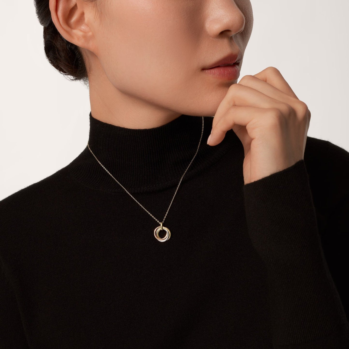 [CharmAmor]TRINITY SMALL NECKLACE