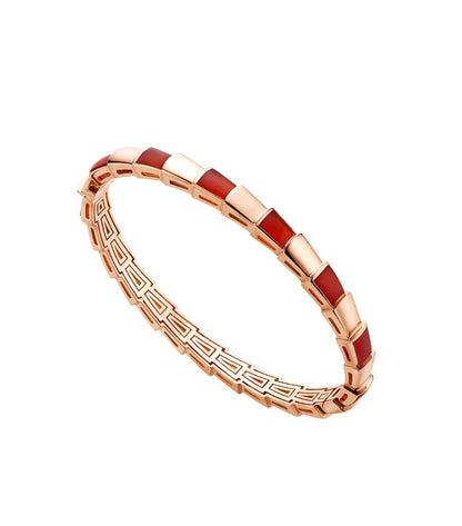 [CharmAmor]SERPENTI BRACELET PINK GOLD RUBELLITE