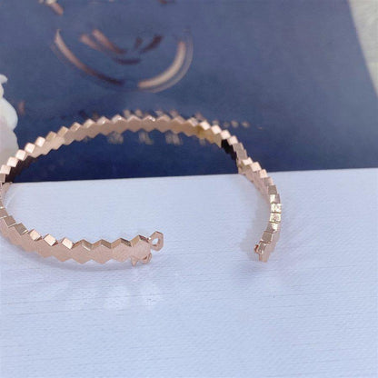 [CharmAmor]BEE LOVE PINK GOLD BRACELET