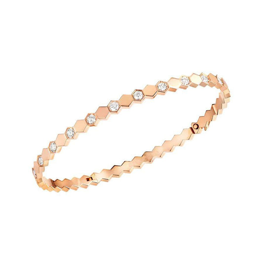 [CharmAmor]BEE LOVE PINK GOLD DIAMOND BRACELET
