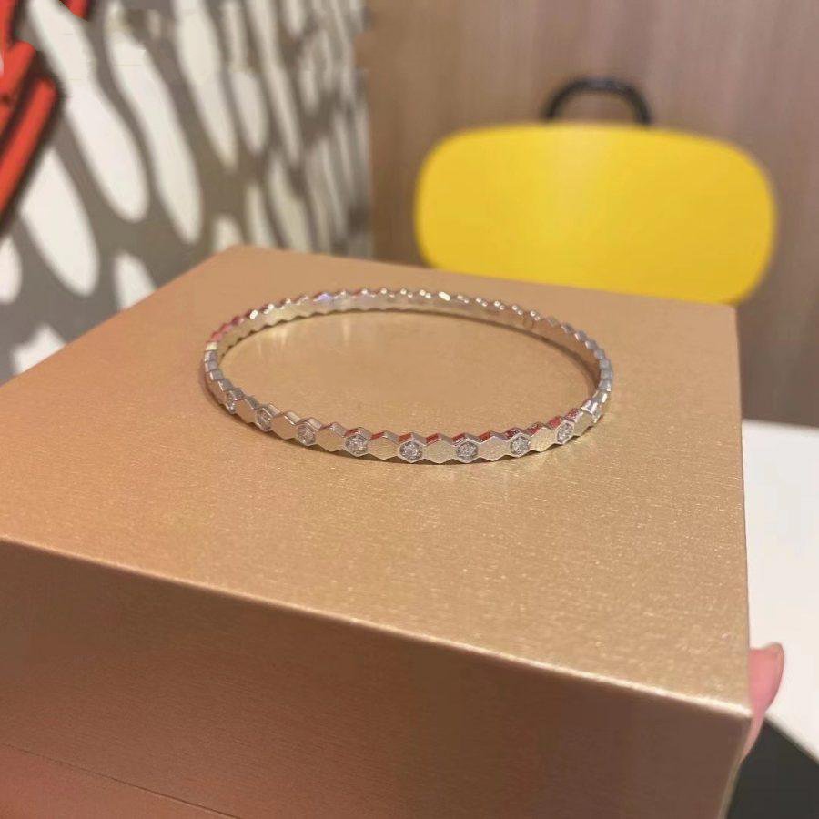 [CharmAmor]BEE LOVE SILVER DIAMOND BRACELET