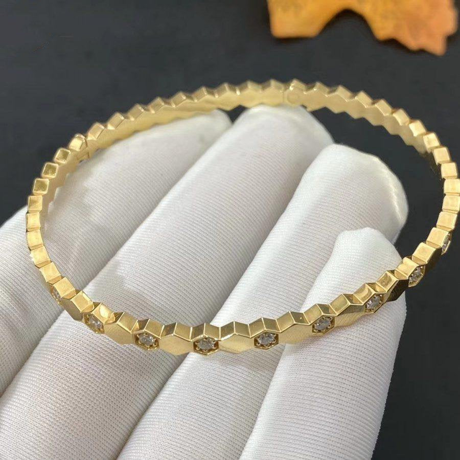 [CharmAmor]BEE LOVE GOLD DIAMOND BRACELET