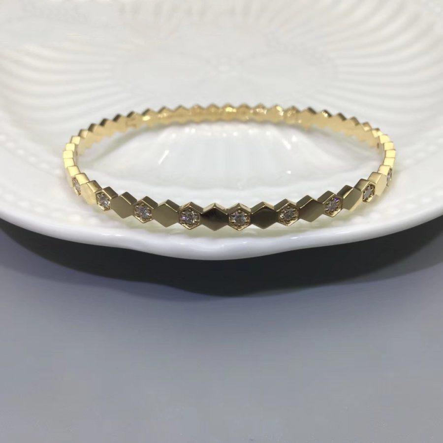 [CharmAmor]BEE LOVE GOLD DIAMOND BRACELET