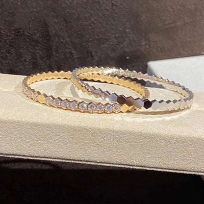 [CharmAmor]BEE LOVE GOLD BRACELET FULL DIAMOND
