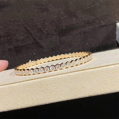 [CharmAmor]BEE LOVE GOLD BRACELET FULL DIAMOND