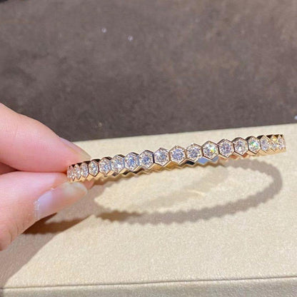 [CharmAmor]BEE LOVE GOLD BRACELET FULL DIAMOND