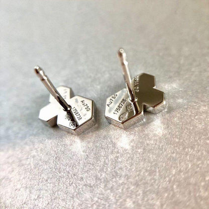 [CharmAmor]BEE LOVE SILVER DIAMOND EARRINGS