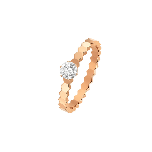 [CharmAmor]BEE LOVE RING PINK GOLD 1 DIAMOND